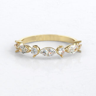 Custom Made Diamond Set Wedding Ring SB3508 image 2