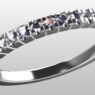 Custom Made Diamond Set Wedding Ring SB3533 image 2
