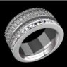 Custom Made Diamond Set Wedding Ring SB3534 image 2