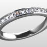 Custom Made Diamond Set Wedding Ring SB3710 image 2