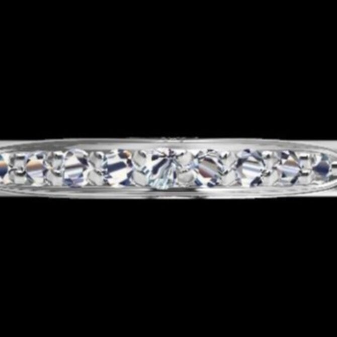 Custom Made Diamond Set Wedding Ring SB3716 image 1