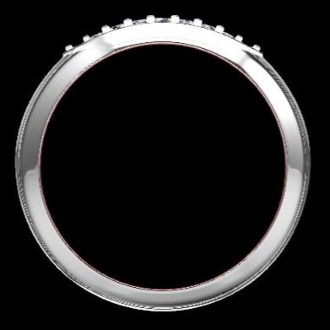 Custom Made Diamond Set Wedding Ring SB3716 image 3