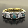 Custom Made Diamond and Gemstone Eternity Ring SB3695 image 2