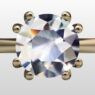 Custom Made Eight Claw Round Cut Solitaire Engagement Ring SB3601 image 1
