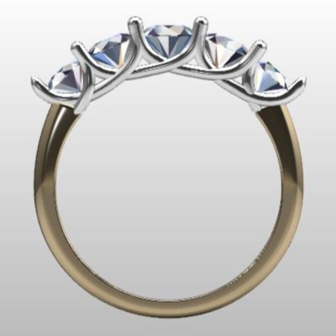 Custom Made Eternity Ring SB3276 image 3