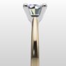 Custom Made Four-Claw Round Cut Solitaire Engagement Ring SB3524 image 4