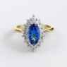 Custom Made Halo Engagement Ring SB3923 V2 image 3