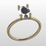 Custom Made Oval Cut Solitaire Engagement Ring SB3472 image 2