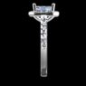 Custom Made Side Stone Engagement Ring SB3312 image 4