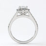 Custom Made Side Stone Engagement Ring SB3599 image 2