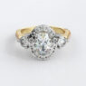 Custom Made Side Stone Engagement Ring SB3886 image 1