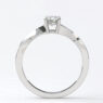 Custom Made Side Stone Twisted Band Engagement Ring SB3412 no stones image 2