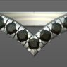 Custom Made V-Shaped Diamond Set Wedding Ring SB3356 image 1