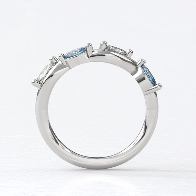 Custom Made Wedding Ring SB3965 image 1