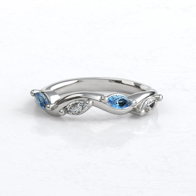 Custom Made Wedding Ring SB3965 image 3