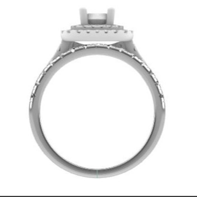 Custom Made Wedding Ring [for VR1010] SB3977 image 3
