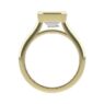 Custom made bezel set emerald solitaire engagement ring sb4545 quick image 03