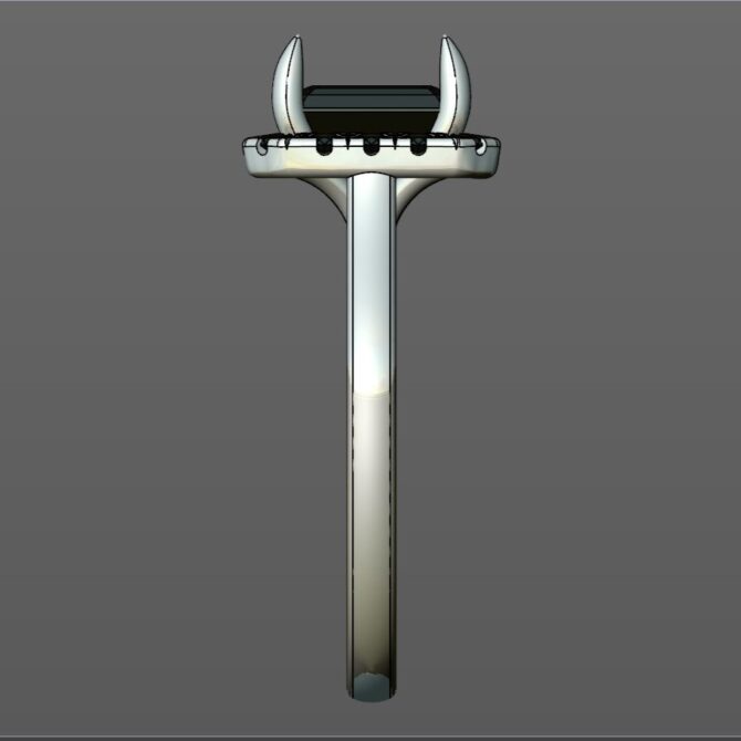 Custom made emerald cut diamond halo engagement ring SB4507 quick image 04