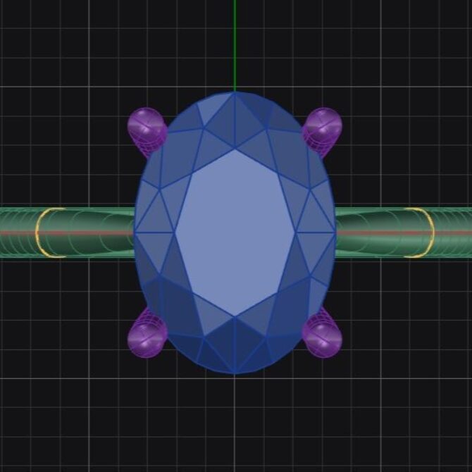 Custom made oval cut solitaire engagement ring sb4540 quick render 01