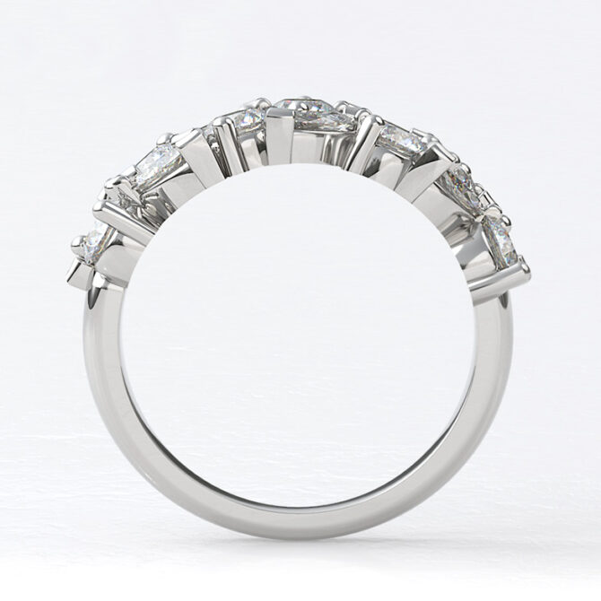 Custom made round and marquise multi stone eternity ring sb4494 v2 image 01