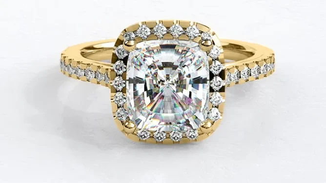 Millie Bobby Brown's Engagement Ring Front