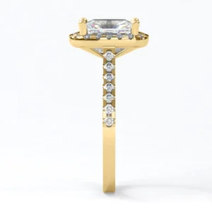 Millie Bobby Brown's Engagement Ring Side View