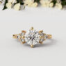 Bespoke Design Round Multistone Engagement Ring SB2287 (2)