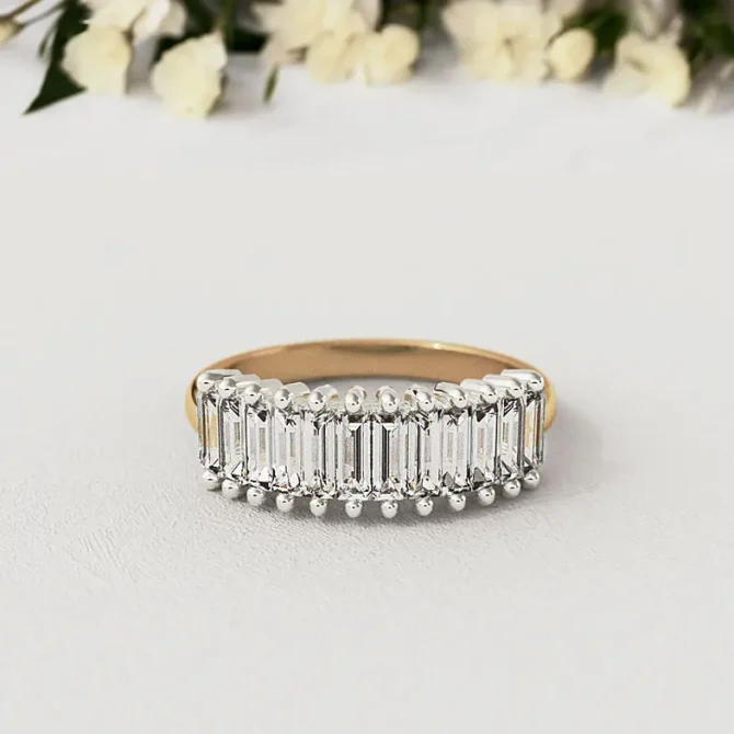 Bespoke Designed Baguette Cut Eternity Ring SB4028 (1)