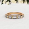 Bespoke Designed Baguette Set Wedding Ring SB3254 1