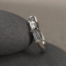 Bespoke Designed Baguette Set Wedding Ring SB3254 6