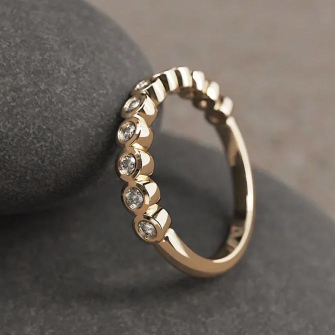 Bespoke Designed Bezel Set Eternity Ring SB2414 (3)