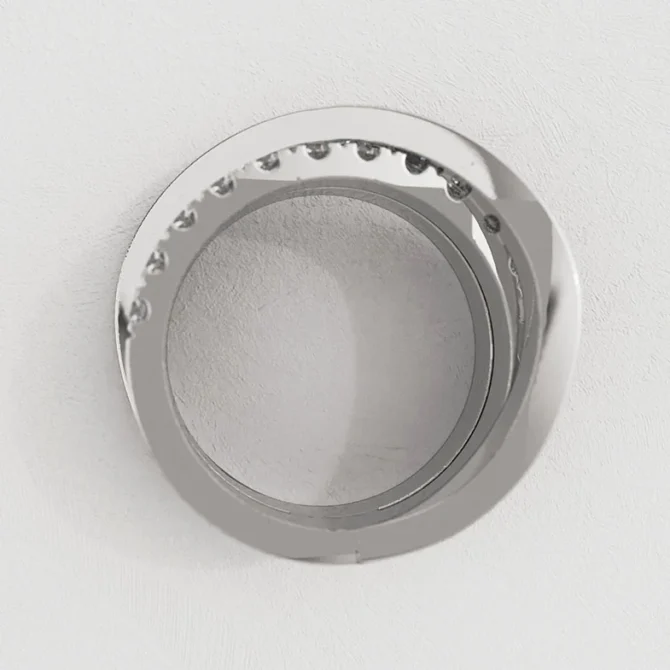 Bespoke Designed Cross Over Diamond Set Eternity Ring SB4457 (6) copy