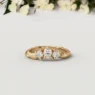 Bespoke Designed Curved Wood Grain Diamond Set Wedding Ring SB4266 V2 (1)