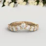 Bespoke Designed Diamond Set V-Shape Wedding Ring SB3174 (1)