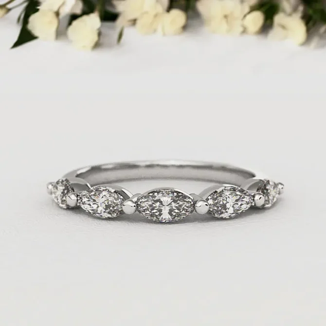 Bespoke Designed Diamond Set Wedding Ring SB2916 (2)