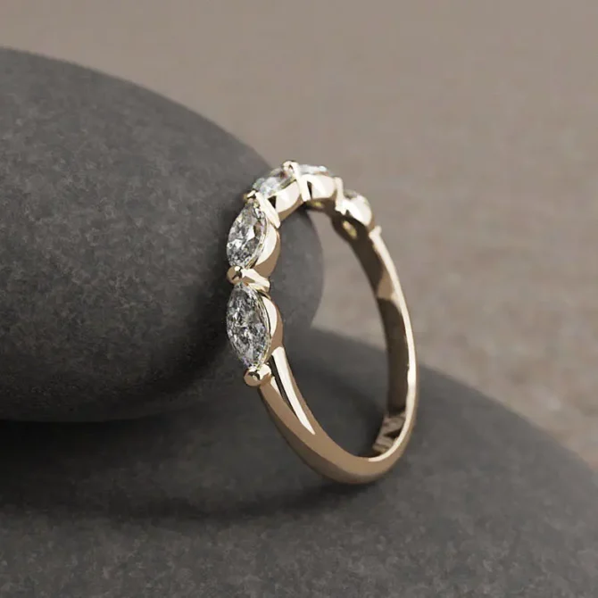 Bespoke Designed Diamond Set Wedding Ring SB2916 (3)