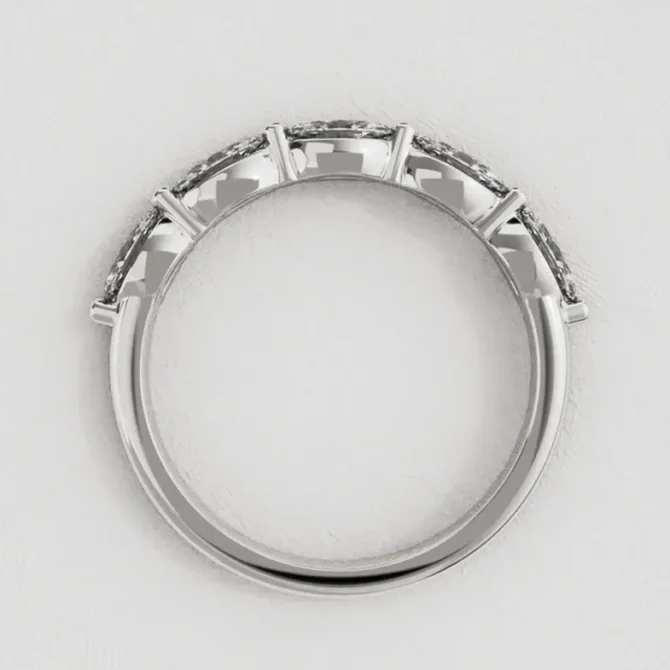 Bespoke Designed Diamond Set Wedding Ring SB2916 (6)