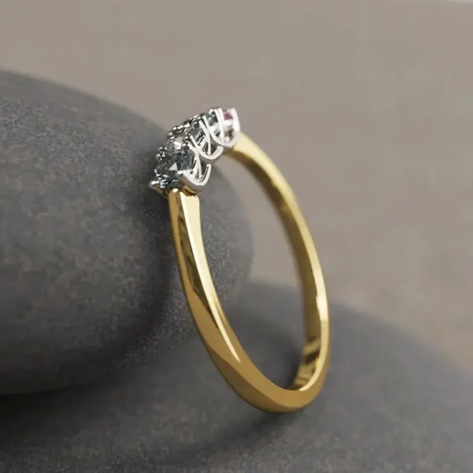 Bespoke Designed Diamond and Gemstone Eternity Ring SB2521 (3)