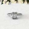 Bespoke Designed Double Claw Radiant Cut Solitaire Engagement Ring SB2684 (4)