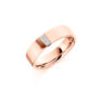 Bespoke Gents Rose Gold Diamond Wedding Band GDW007
