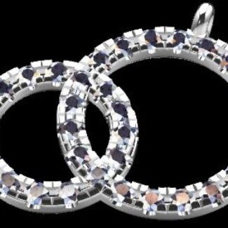 Custom Made Diamond Set Pendant SB3253 image 2