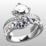 Custom Made Diamond Set Wedding Ring SB2371 image 2