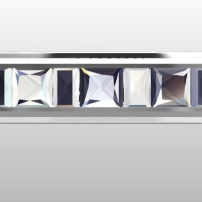 Custom Made Diamond Set Wedding Ring SB2469 image 1