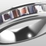 Custom Made Diamond Set Wedding Ring SB2469 image 2