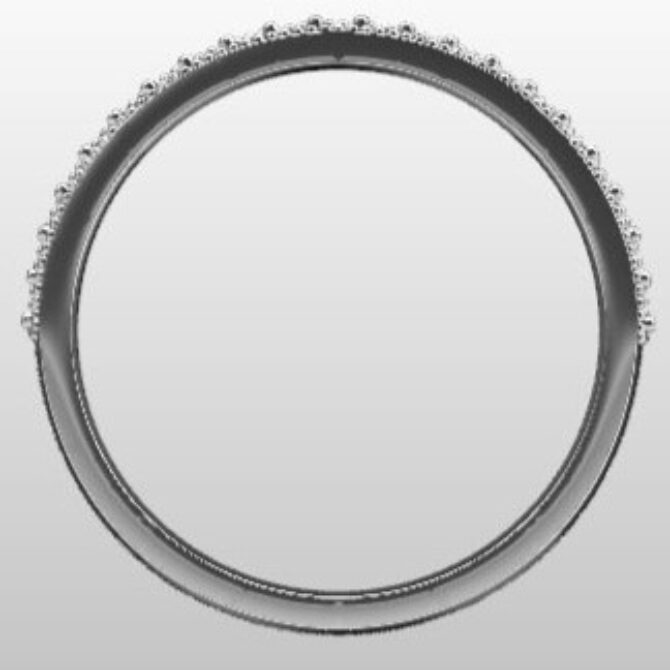 Custom Made Diamond Set Wedding Ring SB2507 image 3