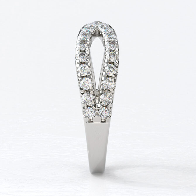 Custom Made Diamond Set Wedding Ring SB2547 image 1