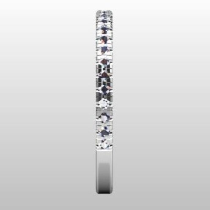 Custom Made Diamond Set Wedding Ring SB2581 image 4