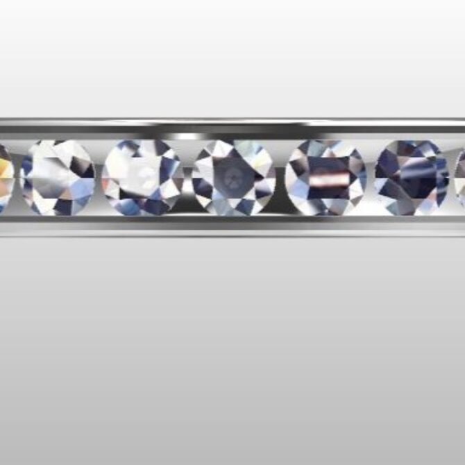 Custom Made Diamond Set Wedding Ring SB2776 image 1