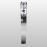 Custom Made Diamond Set Wedding Ring SB2776 image 4