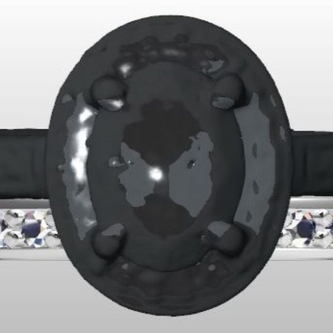 Custom Made Diamond Set Wedding Ring SB2937 image 1